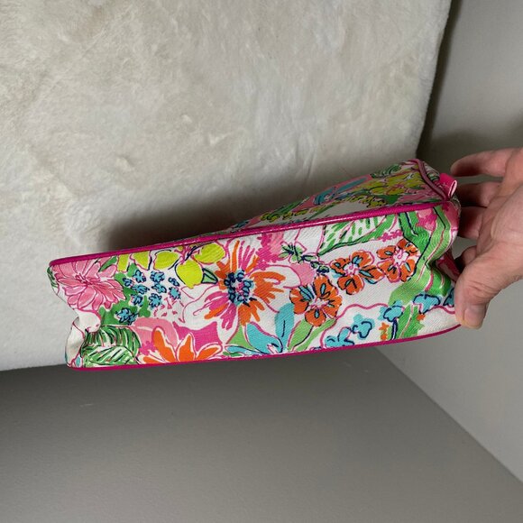 Lilly Pulitzer RARE Lunchbox Cooler Lunch Box Pink Floral - Picture 5 of 7